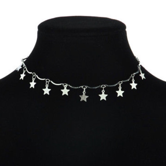 Jewelry - Silver Stars Choker